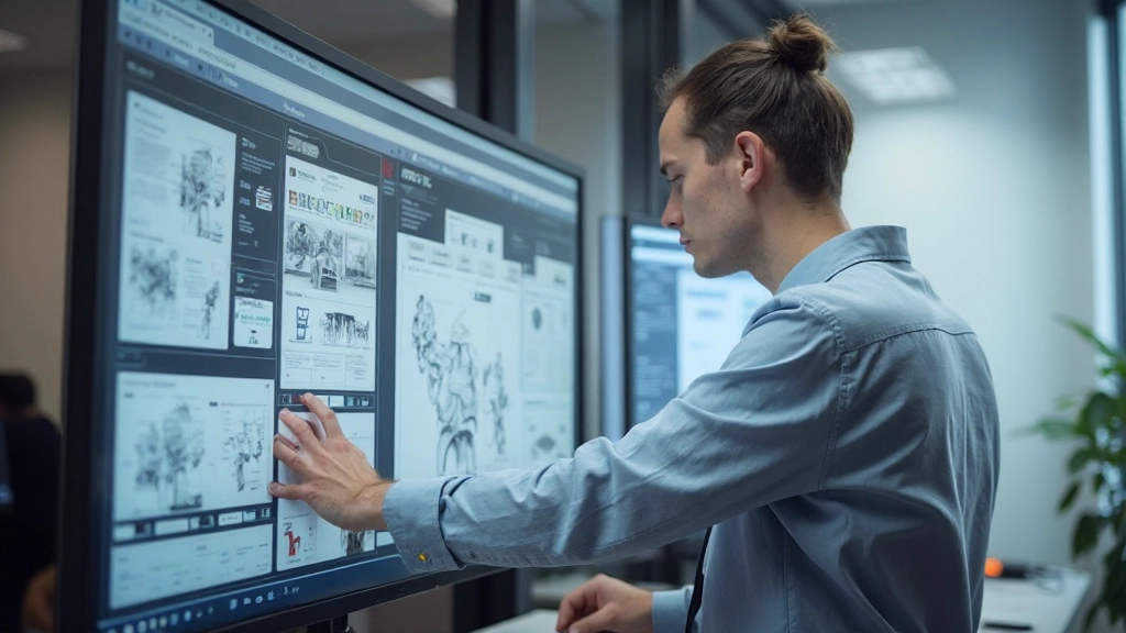 UX researcher voert usability test uit met gebruiker die computer bedient terwijl medewerker notities maakt